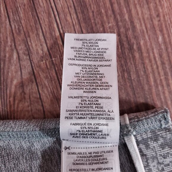 *FLAW* Gymshark Womens Size XL Marl Seamless Leggings Gray - Picture 10 of 15